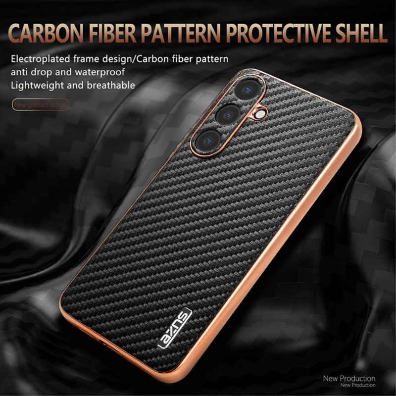 Coque Samsung Galaxy S25 5G Texture Fibre Carbone