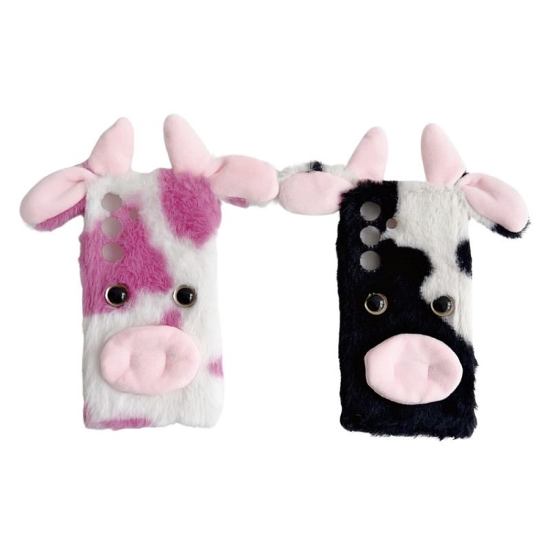 Coque Samsung Galaxy S25 5G Vache Peluche