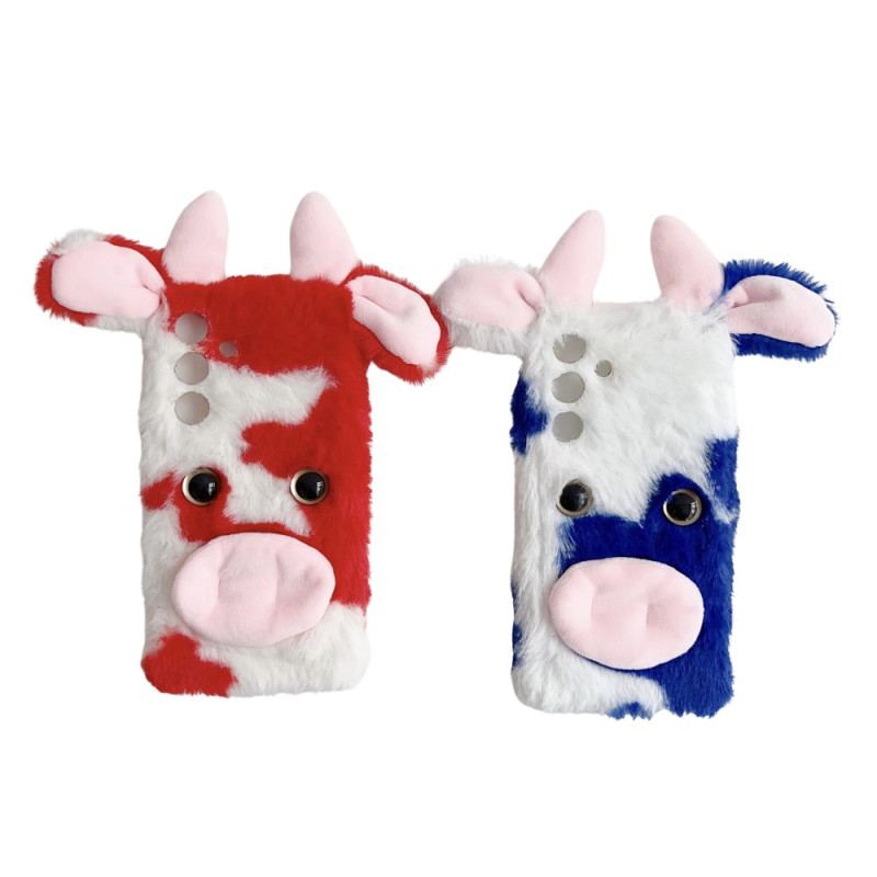 Coque Samsung Galaxy S25 5G Vache Peluche