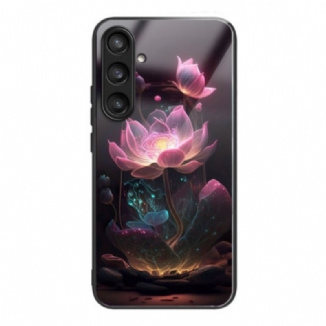 Coque Samsung Galaxy S25 5G Verre Trempé Motif Lotus