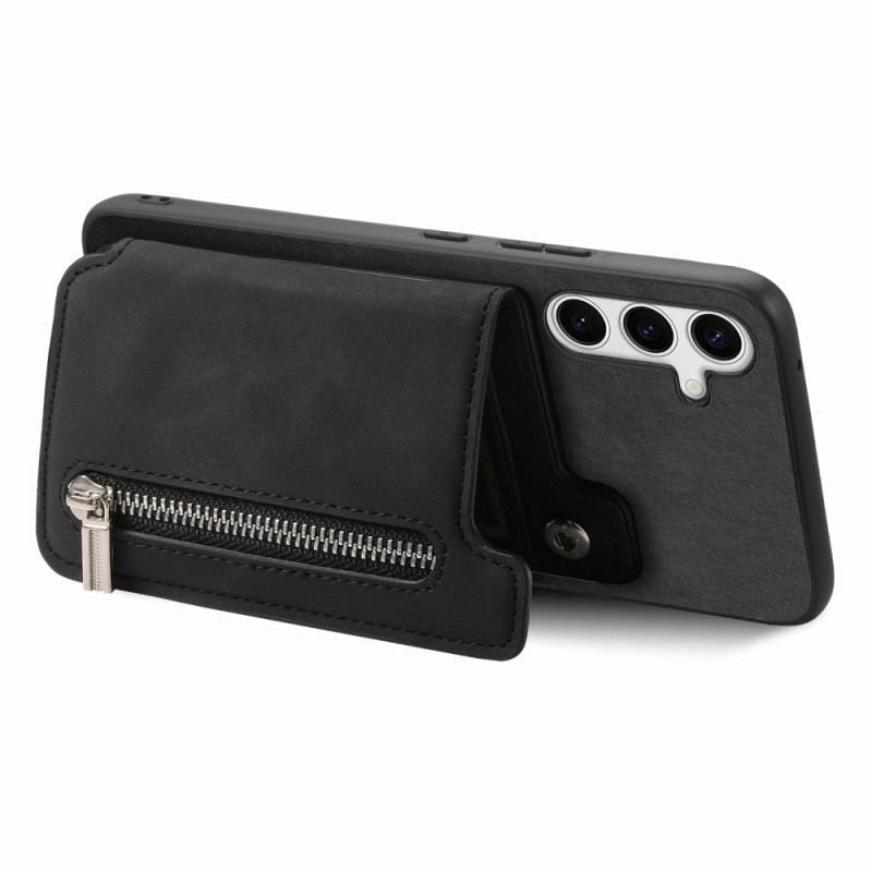Coque Samsung Galaxy S25 avec Porte-Cartes Magnétique Détachable