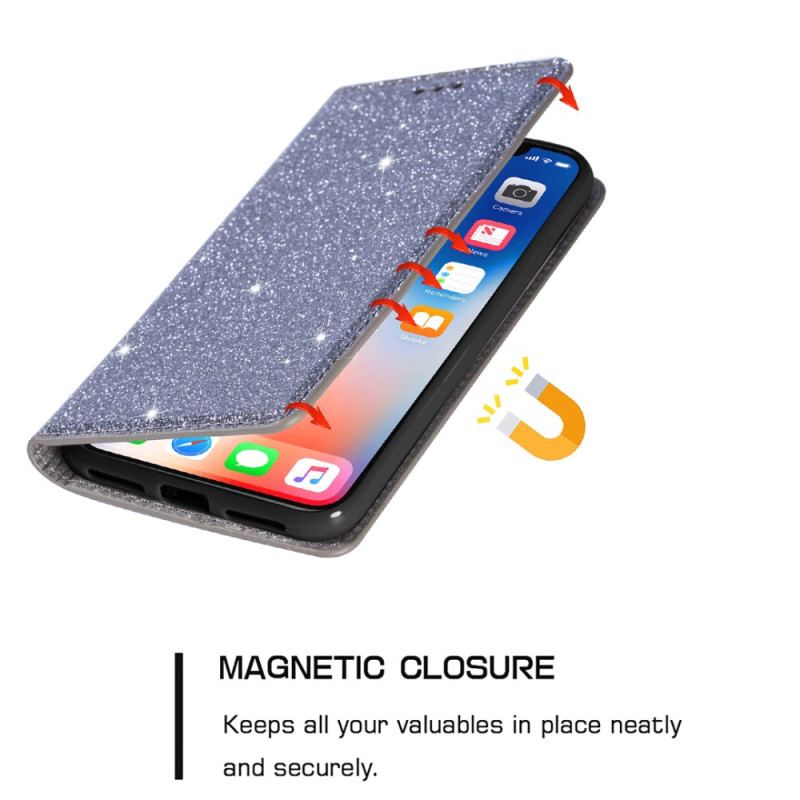 Flip Cover Samsung Galaxy S25 Paillettes