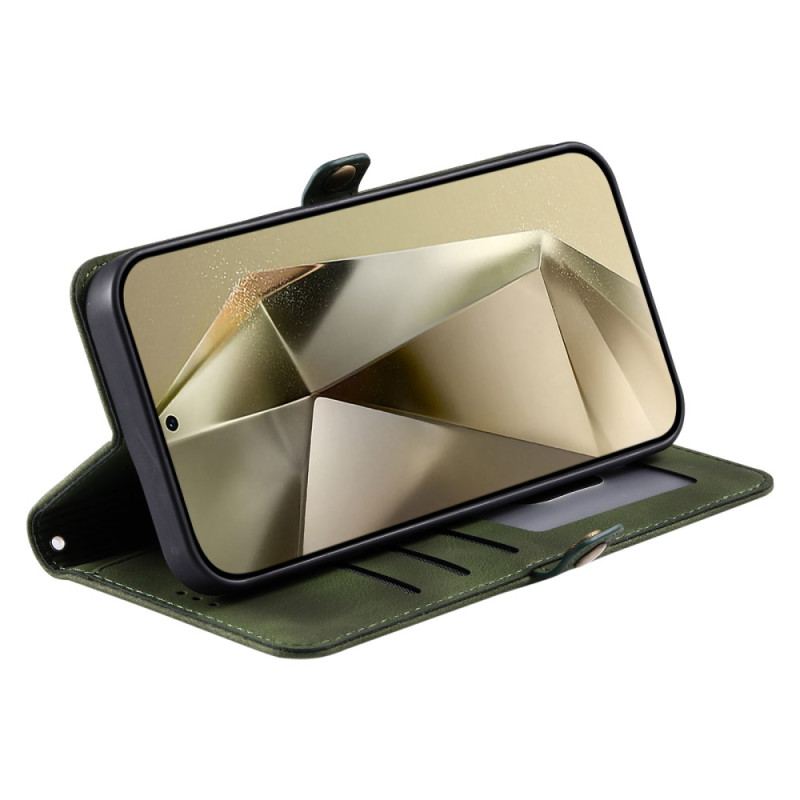 Housse Samsung Galaxy S25 5G Effet Daim Mandala