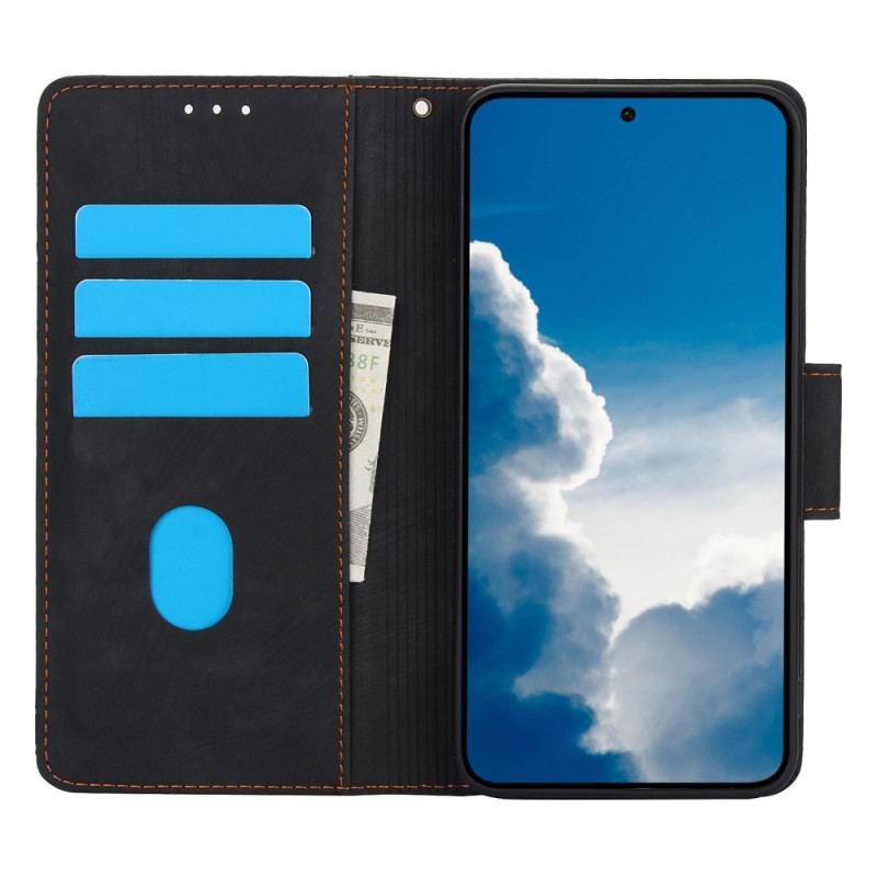 Housse Samsung Galaxy S25 5G Effet Daim Motif Floral