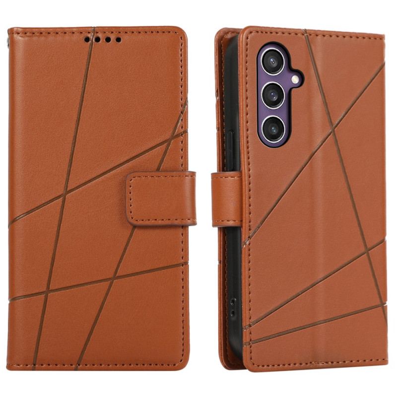 Housse Samsung Galaxy S25 5G Lignes et 3 Porte-Carte