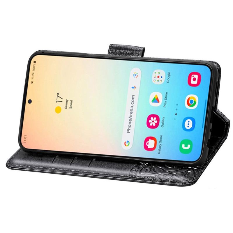 Housse Samsung Galaxy S25 5G Papillon Baroque