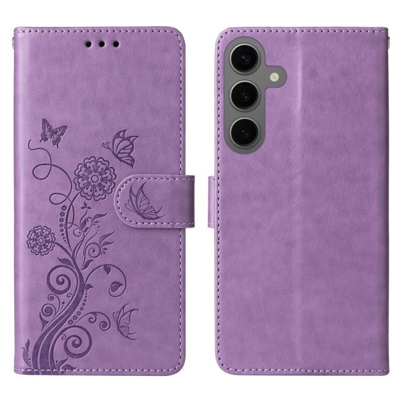 Housse Samsung Galaxy S25 5G Petites Fleurettes