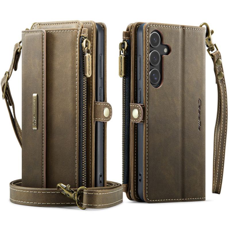 Housse Samsung Galaxy S25 5G Portefeuille RFID Complet