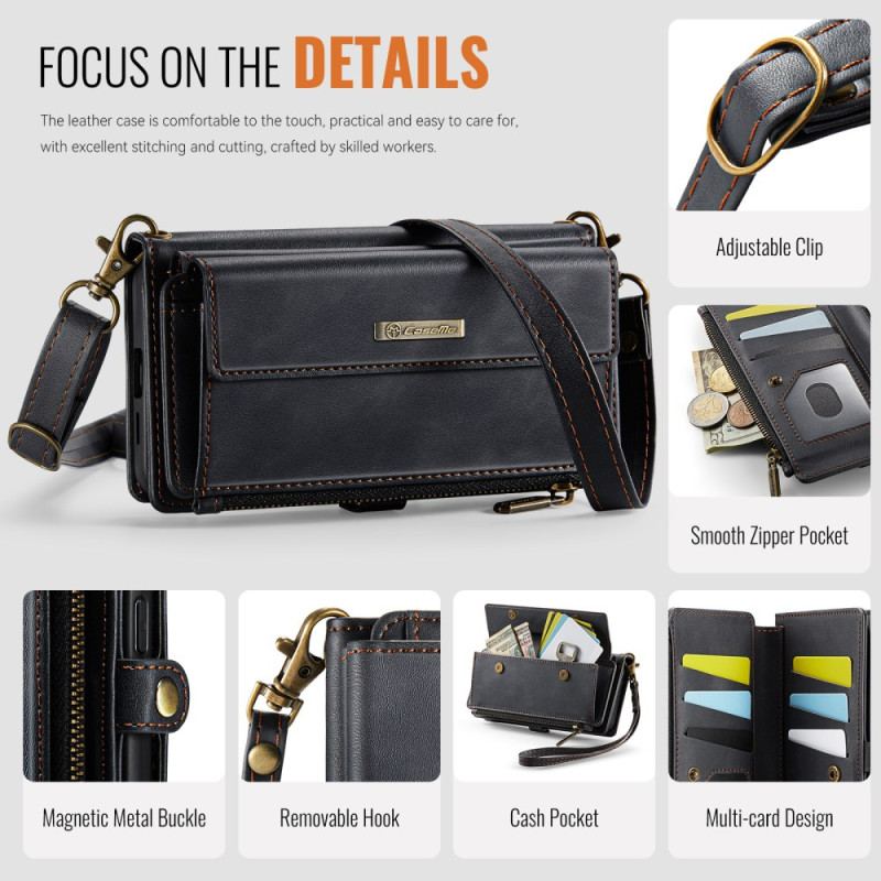 Housse Samsung Galaxy S25 5G Portefeuille RFID Complet