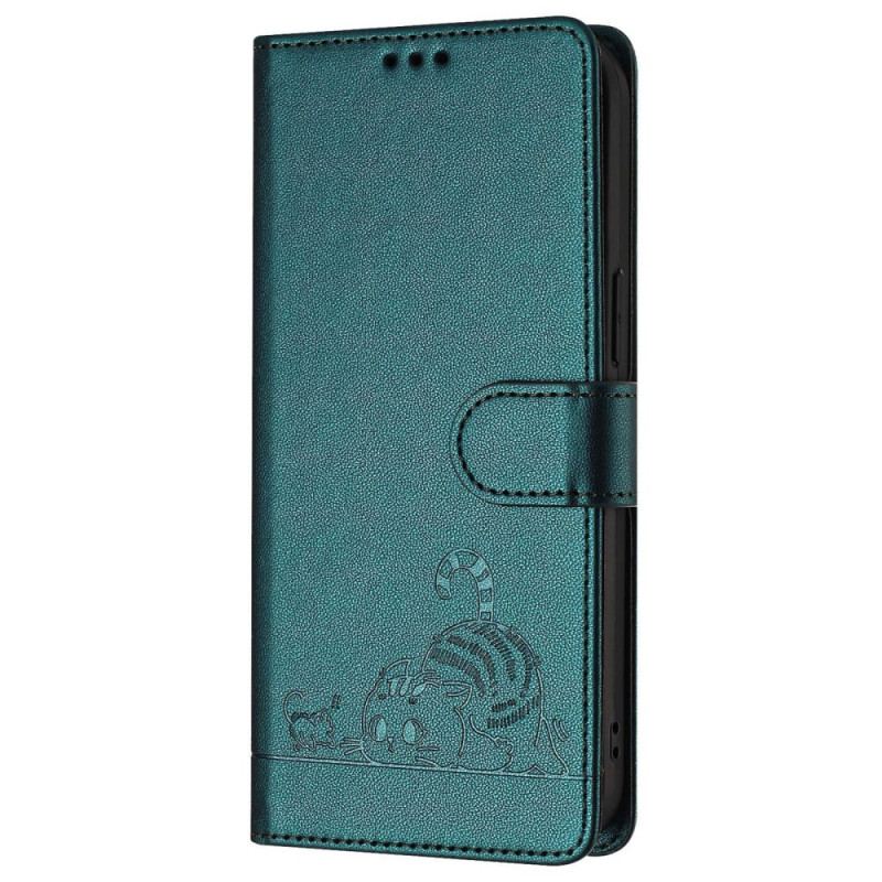 Housse Samsung Galaxy S25 5G Protection RFID Scène de Chat