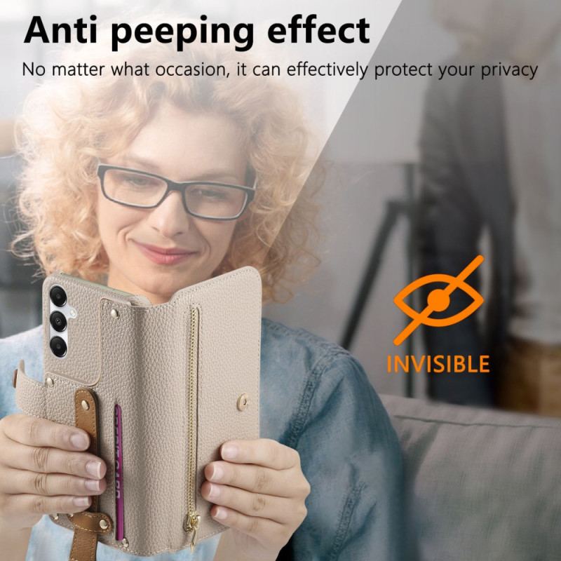 Housse Samsung Galaxy S25 5G Simili Cuir Blocage RFID