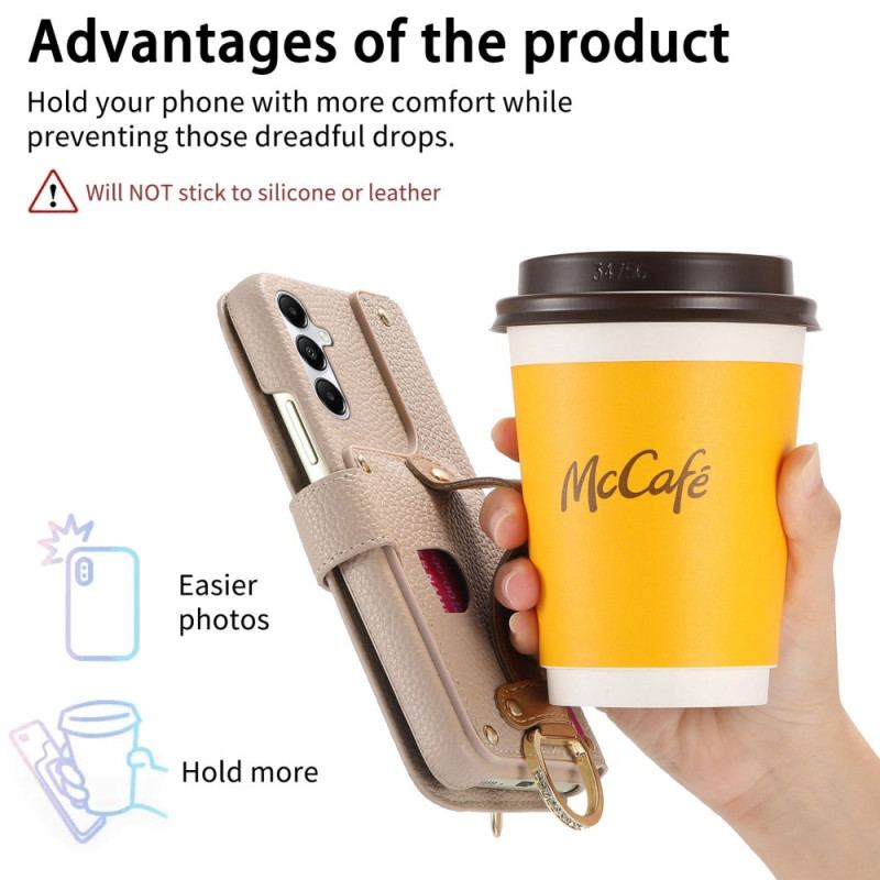 Housse Samsung Galaxy S25 5G Simili Cuir Blocage RFID