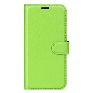 Housse Samsung Galaxy S25 5G Simili Cuir Litchi Classique