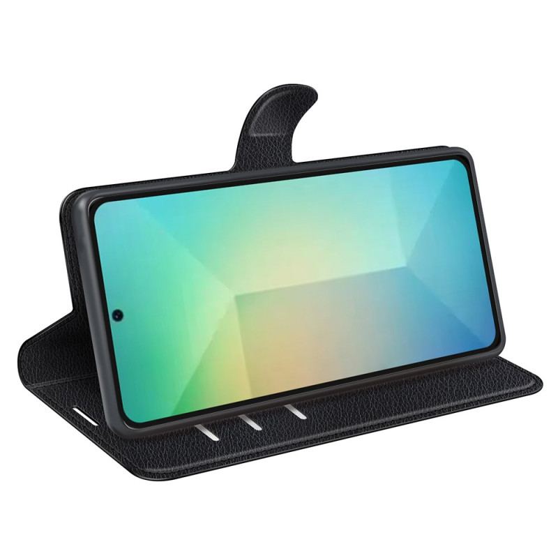 Housse Samsung Galaxy S25 5G Simili Cuir Litchi Classique