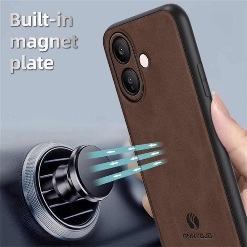 Coque Vivo V60 Lite Effet Cuir Renforcée