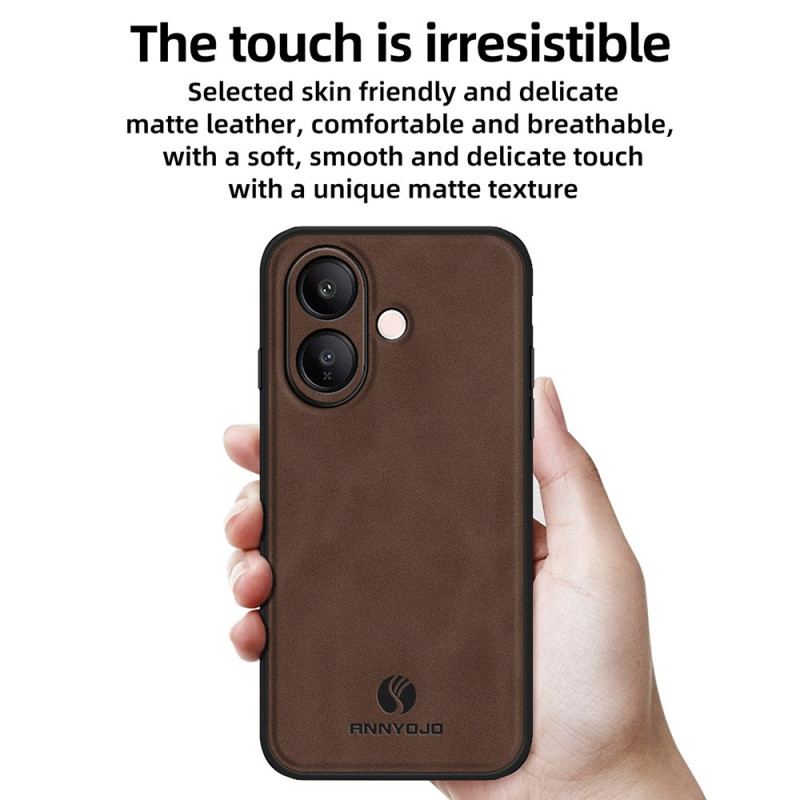 Coque Vivo V60 Lite Effet Cuir Renforcée