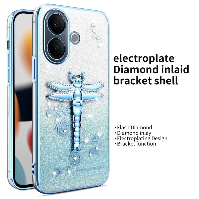 Coque Vivo V60 Lite Support-Libellule