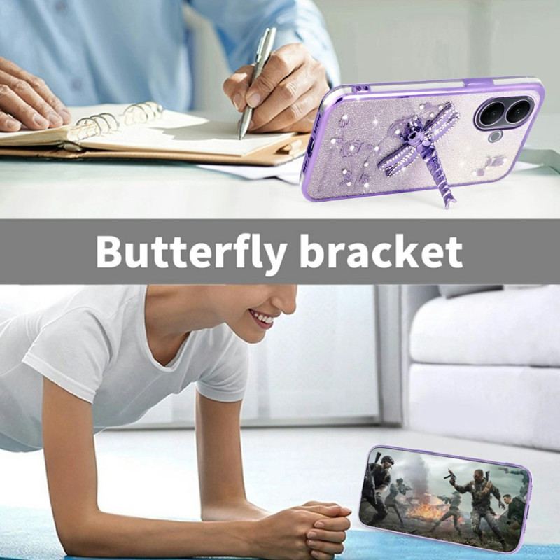 Coque Vivo V60 Lite Support-Libellule