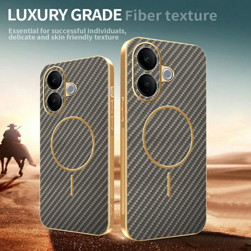 Coque Vivo V60 Lite Texture Fibre de Carbone
