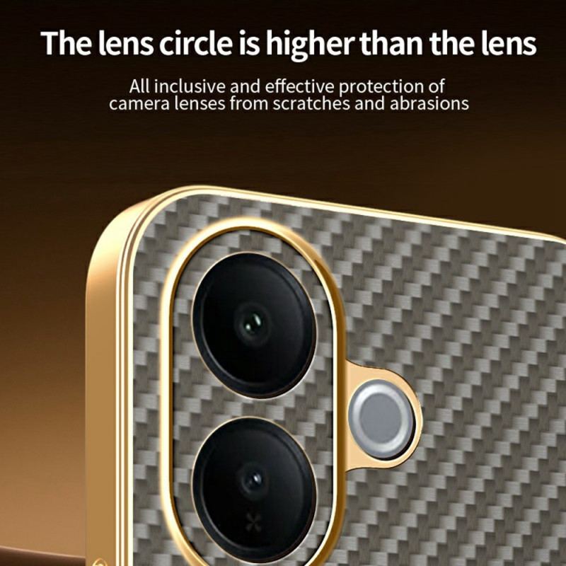 Coque Vivo V60 Lite Texture Fibre de Carbone