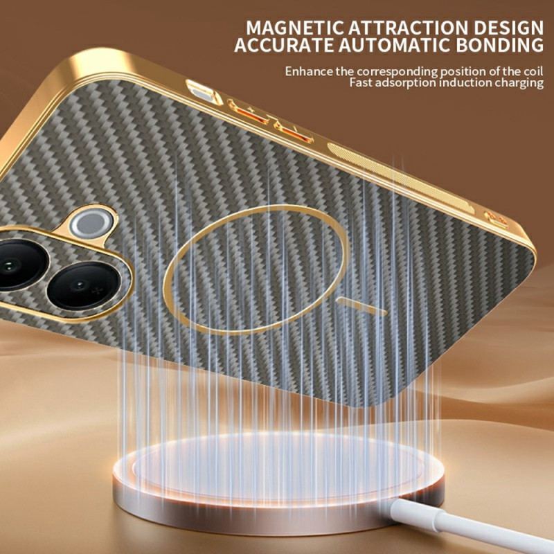 Coque Vivo V60 Lite Texture Fibre de Carbone