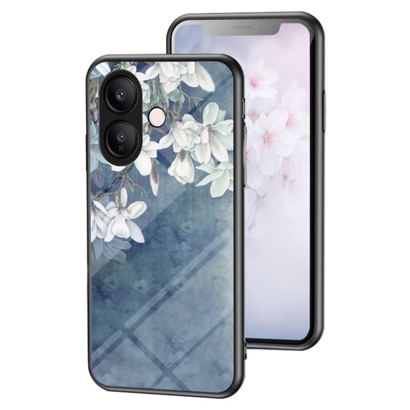 Coque Vivo V60 Lite Verre Trempé Florale