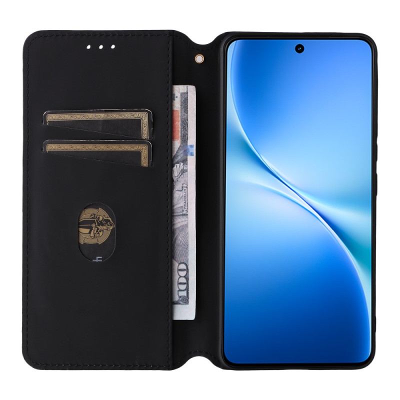 Flip Cover Vivo V60 Lite Motif Losanges