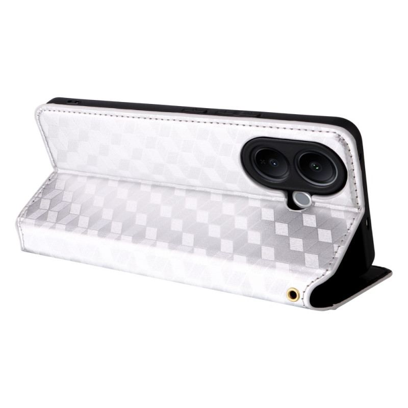 Flip Cover Vivo V60 Lite Motif Losanges