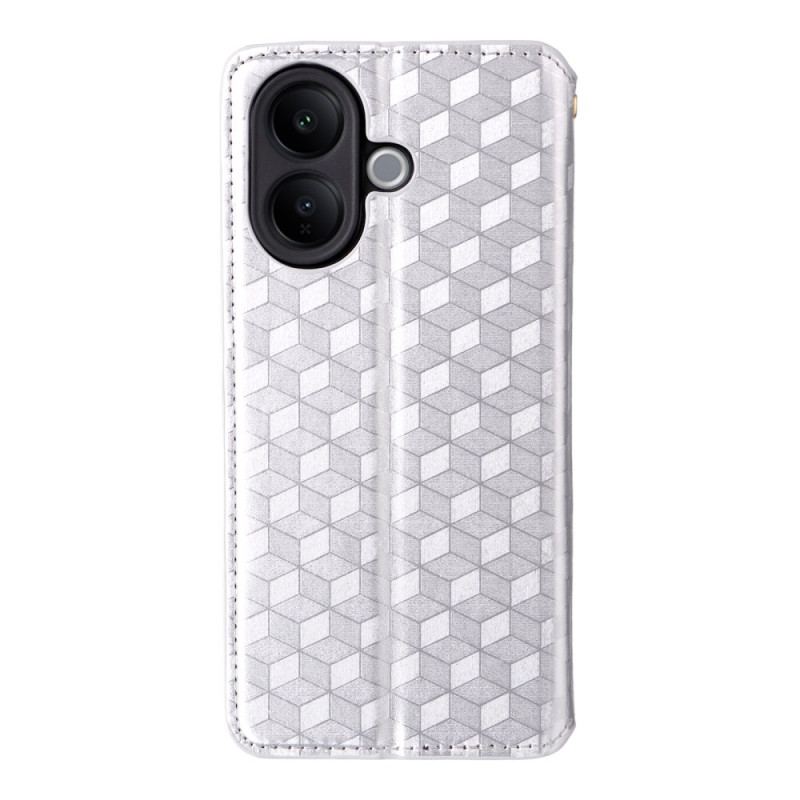 Flip Cover Vivo V60 Lite Motif Losanges