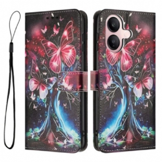 Housse Vivo V60 Lite Arbre aux Papillons