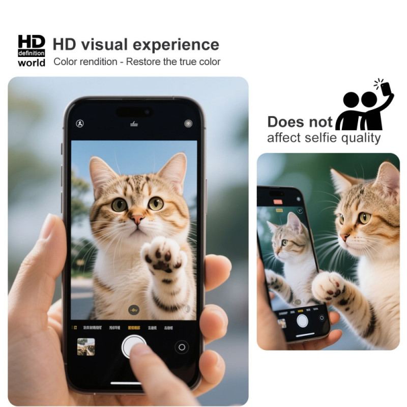 Protection en Verre Trempé Intégrale pour Écran Vivo V60 Lite (déverrouillage par empreinte digitale)