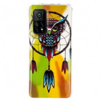 Coque Xiaomi Mi 10T / Mi 10T Pro Attrape Rêves Hibou Fluorescente