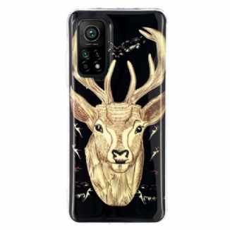 Coque Xiaomi Mi 10T / 10T Pro Cerf Majestueux Fluorescent