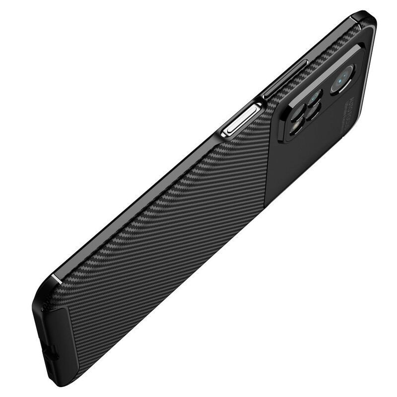 Coque Xiaomi Mi 10T / 10T Pro Flexible Texture Fibre Carbone
