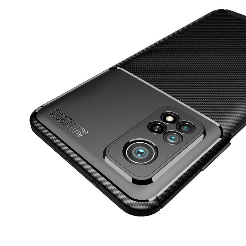 Coque Xiaomi Mi 10T / 10T Pro Flexible Texture Fibre Carbone