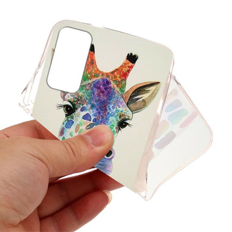 Coque Xiaomi Mi 10T / 10T Pro Girafe Colorée