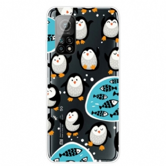 Coque Xiaomi Mi 10T / 10T Pro Pingouins et Poissons