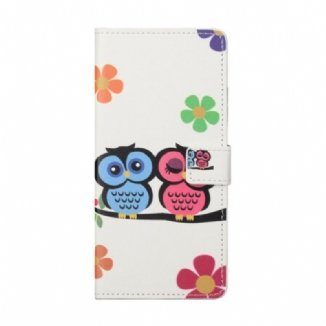 Housse Xiaomi Mi 10T / 10T Pro Couple de Hiboux