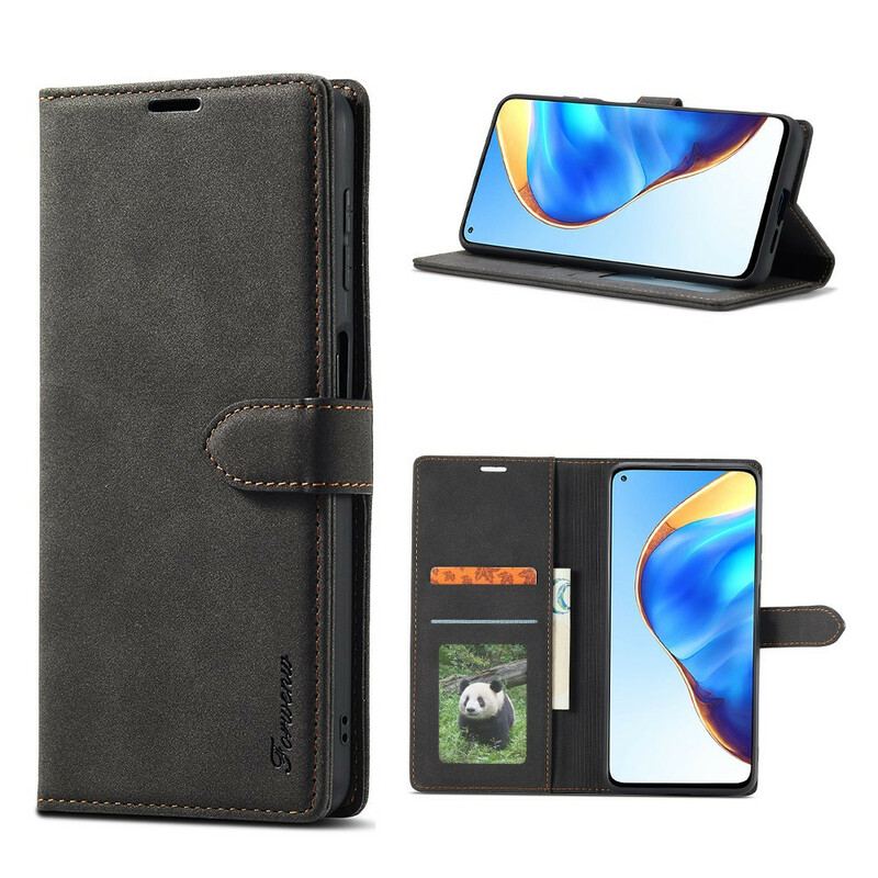 Housse Xiaomi Mi 10T / 10T Pro Effet Cuir FORWENW