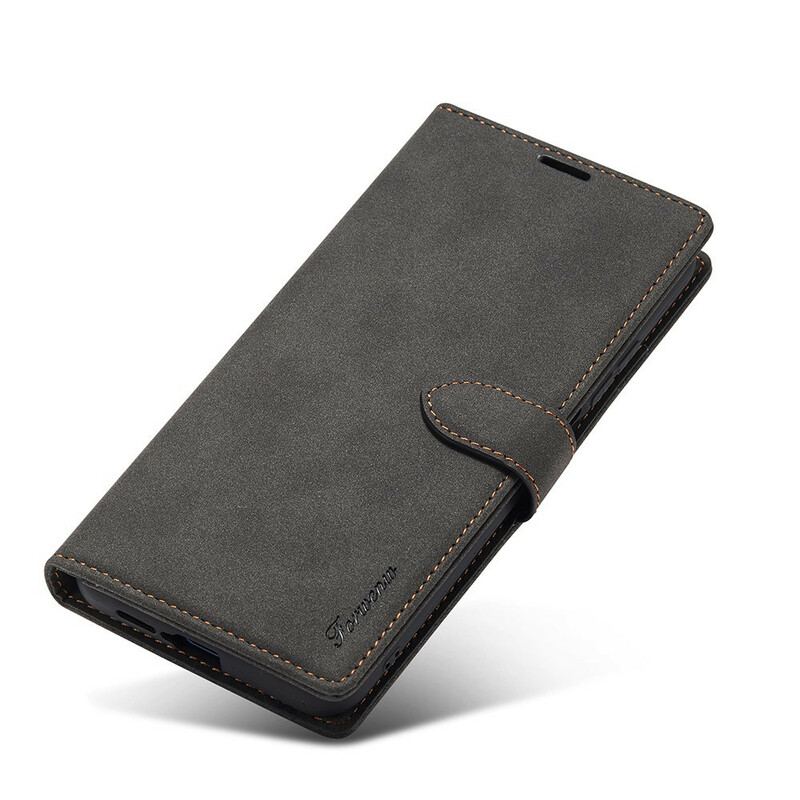 Housse Xiaomi Mi 10T / 10T Pro Effet Cuir FORWENW