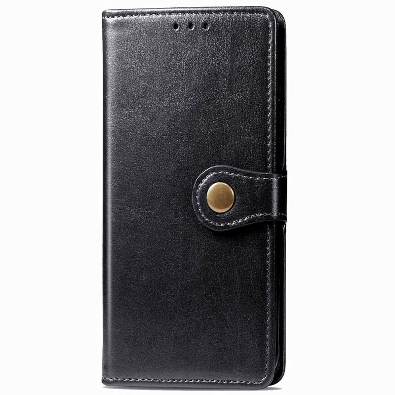 Housse Xiaomi Mi 10T / 10T Pro Simili Cuir et Fermoir Vintage