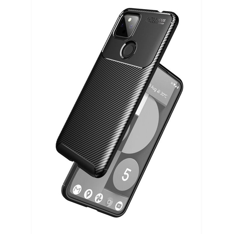 Coque Google Pixel 5A 5G Flexible Fibre Carbone