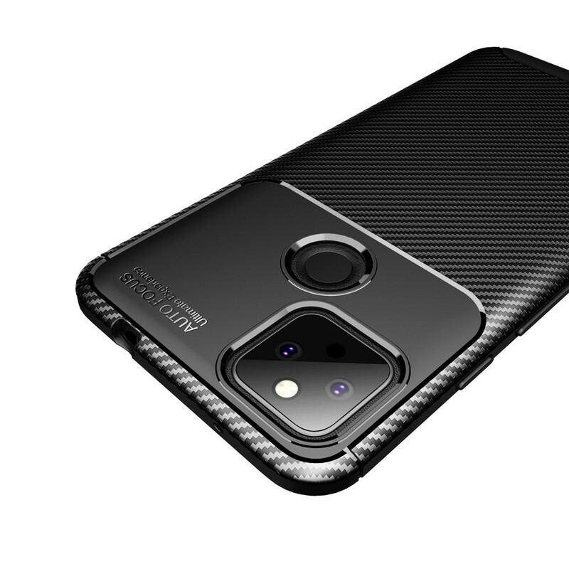 Coque Google Pixel 5A 5G Flexible Fibre Carbone