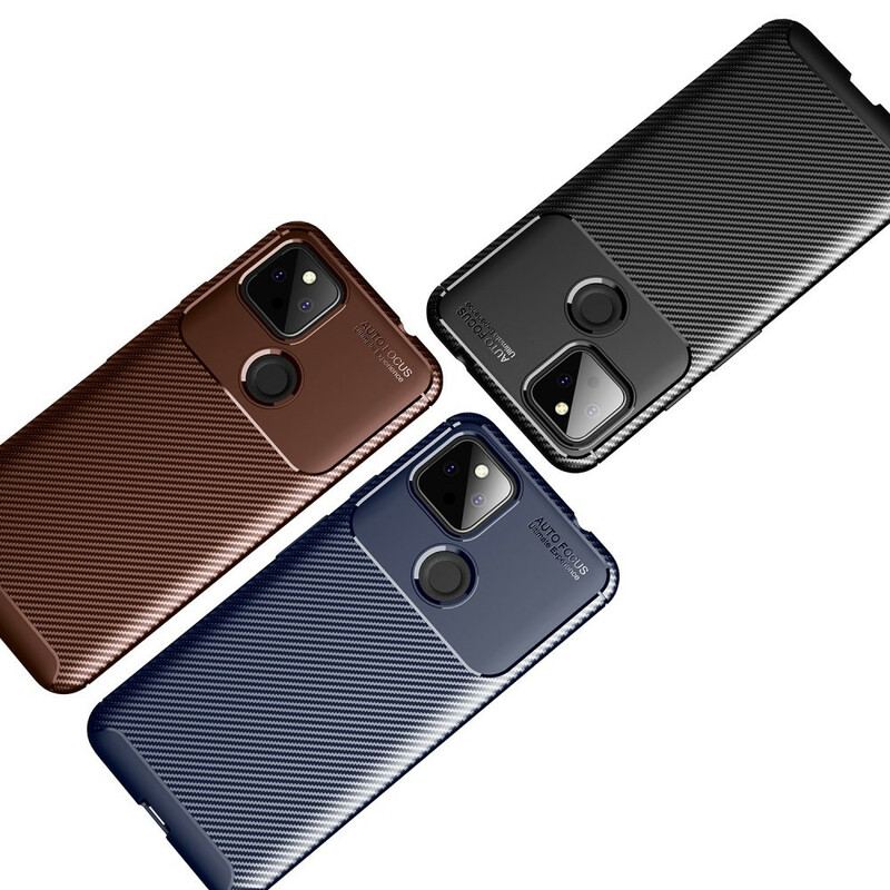 Coque Google Pixel 5A 5G Flexible Fibre Carbone