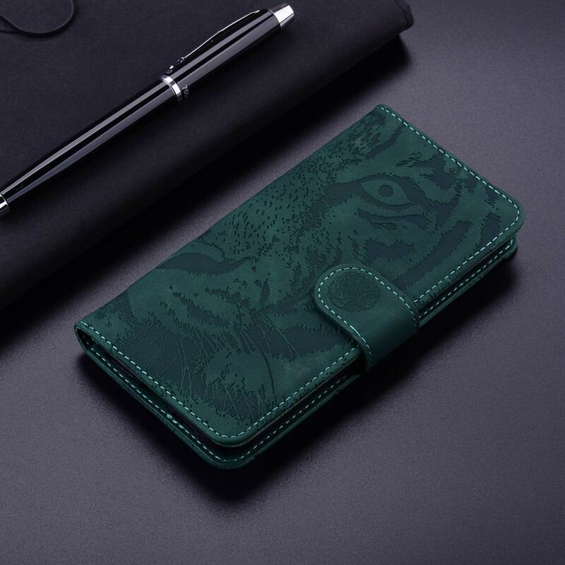 Housse Google Pixel 5A 5G Empreinte Face de Tigre