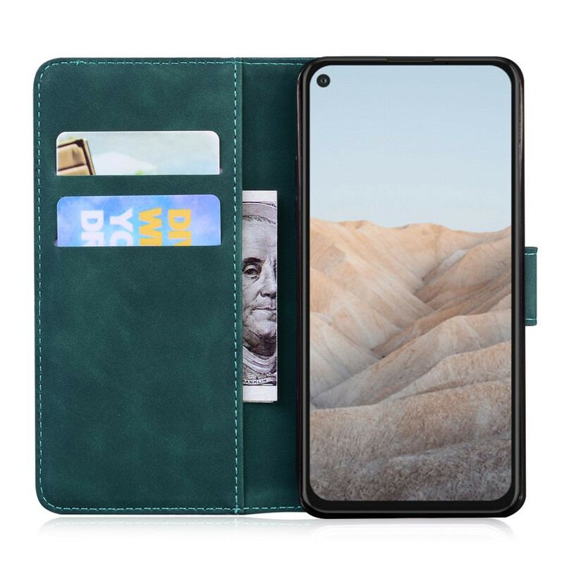 Housse Google Pixel 5A 5G Empreinte Face de Tigre