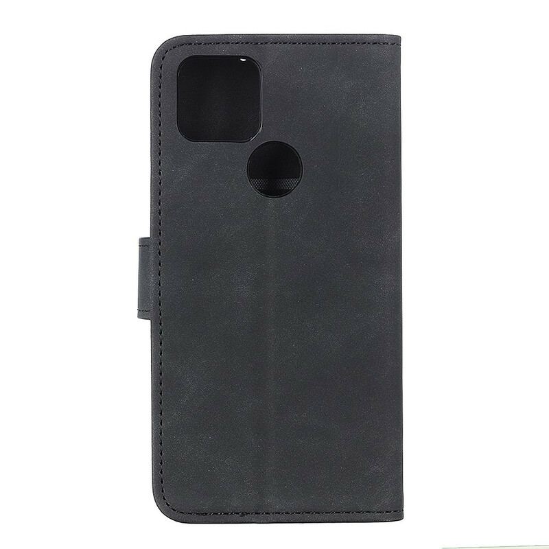 Housse Google Pixel 5A 5G Mate Effet Cuir Vintage KHAZNEH