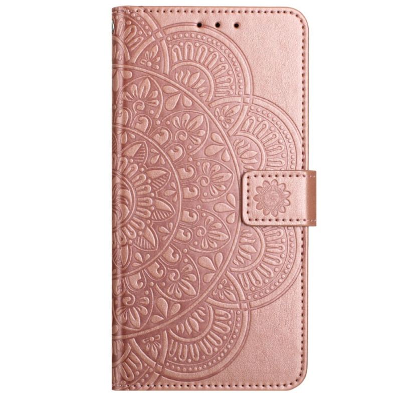 Housse iPhone 16 Plus Motif Mandala à Lanière