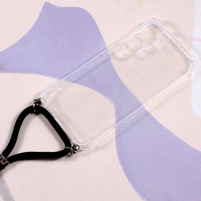 Coque à Cordon Samsung Galaxy S25 Plus 5G Transparente