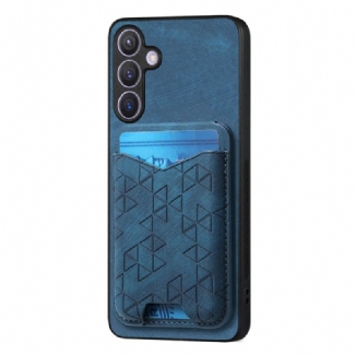 Coque Samsung Galaxy S25 Plus 5G avec Porte-Cartes et Support